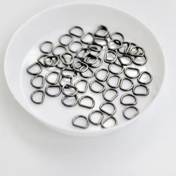 Hebillas en D miniatura para cinturones de muñecas