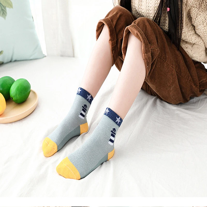 Calcetines de algodón transpirables para niños - imagen 5