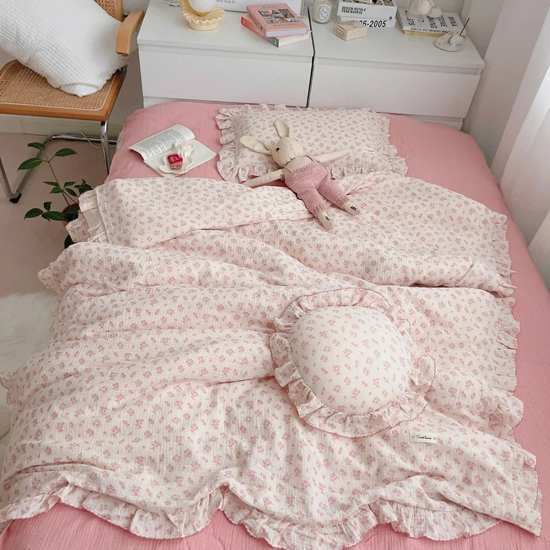 Estilo floral coreano en tonos suaves
