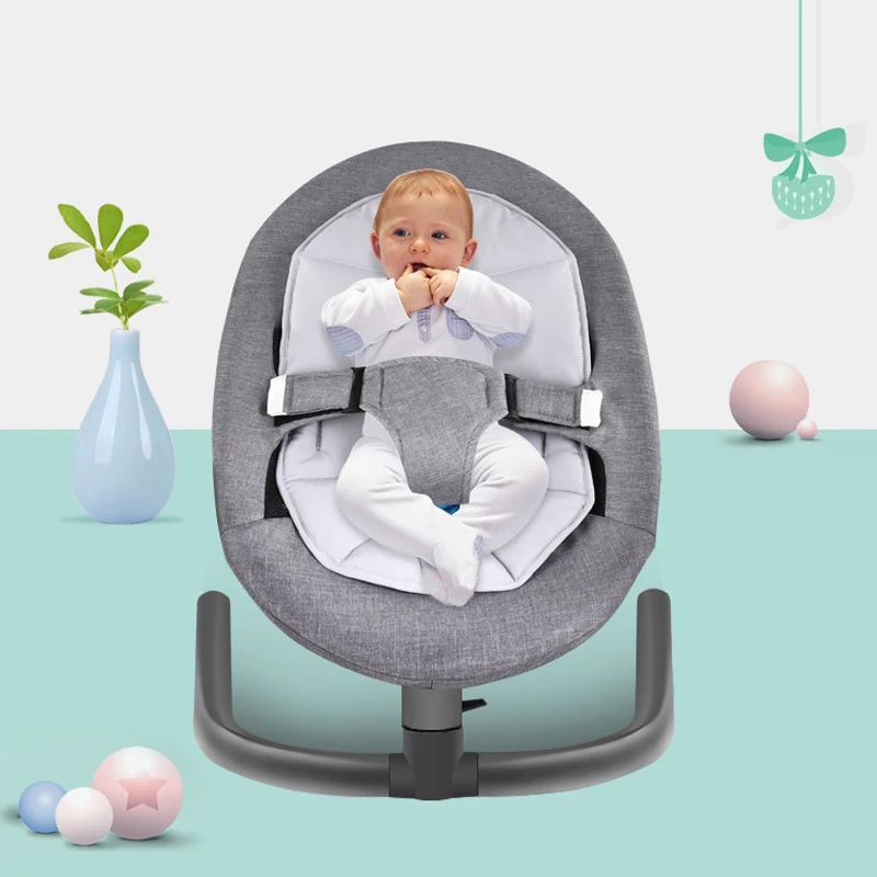 Sillón mecedora eléctrico para bebé con cuna y balanceo - imagen 5