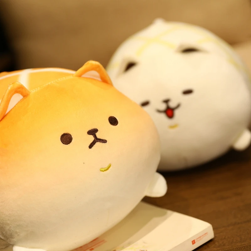 Peluche Shiba Inu cojín pan suave para niños - imagen 3