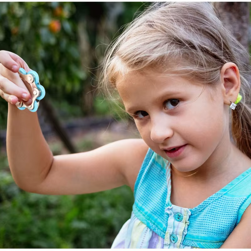 Juguete sensorial antiestrés con cadena de rodillos para niños - imagen 5