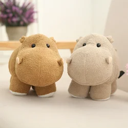 Peluche suave de hipopótamo para niños, juguete de felpa