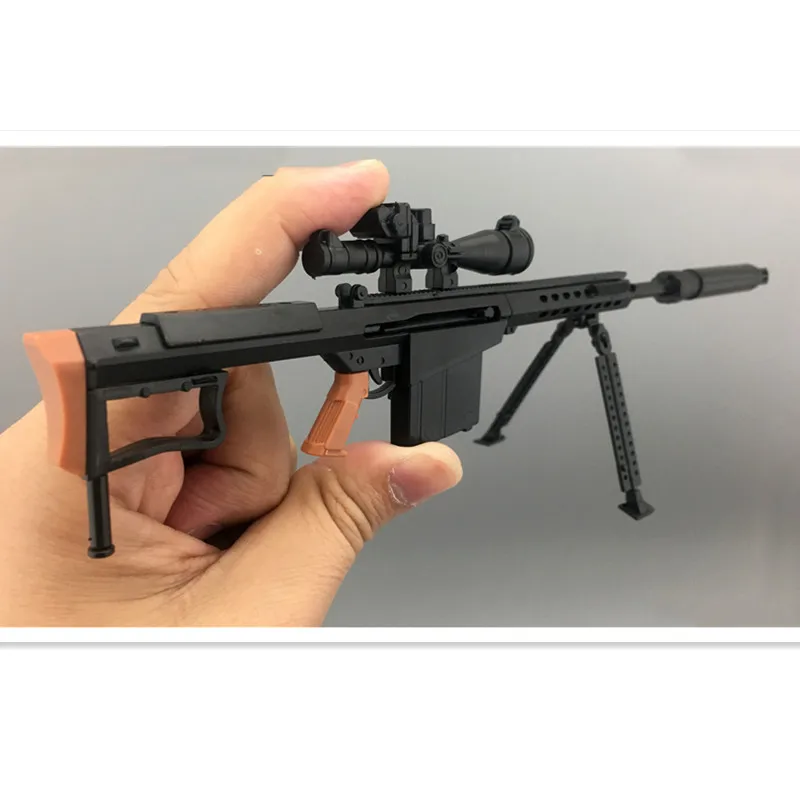 Barrett M82A1 kit de montaje rifle francotirador para figuras - imagen 3