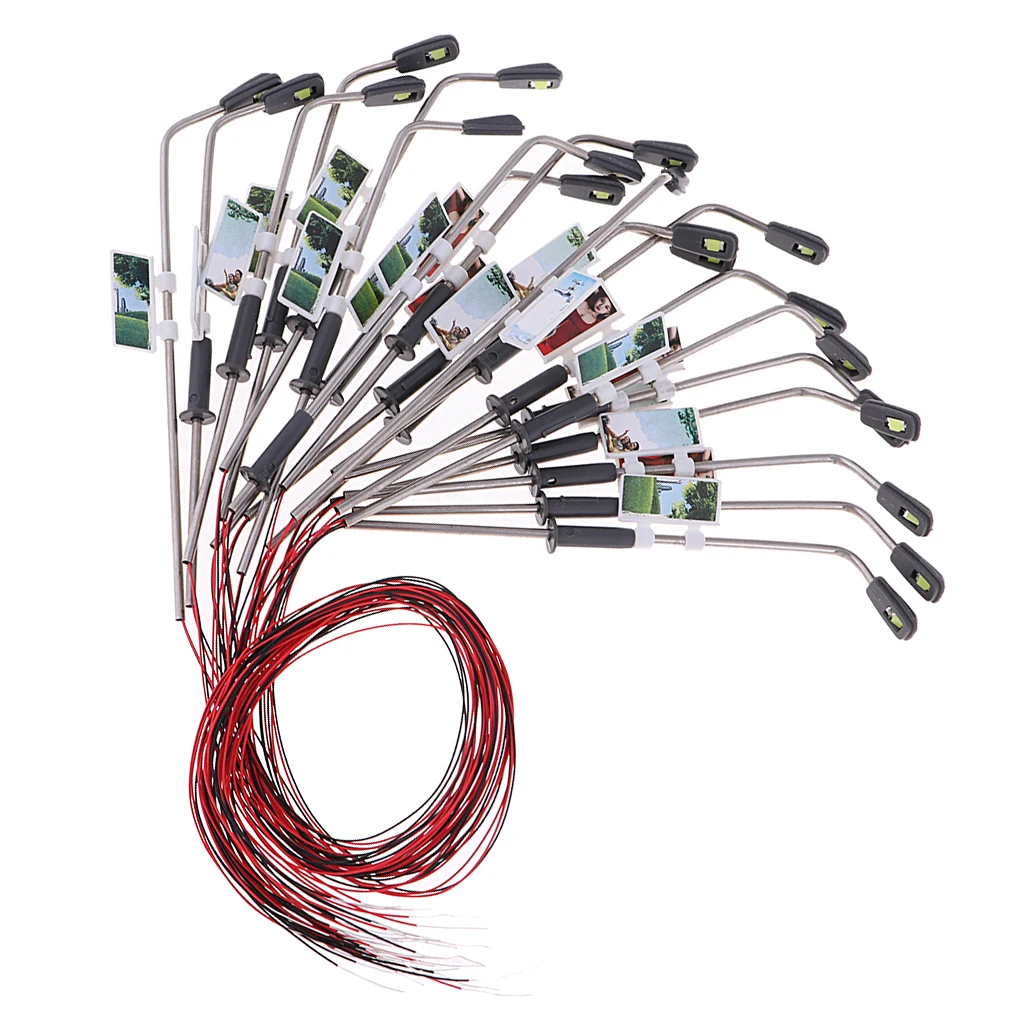 Farolas LED para decoracion de maquetas