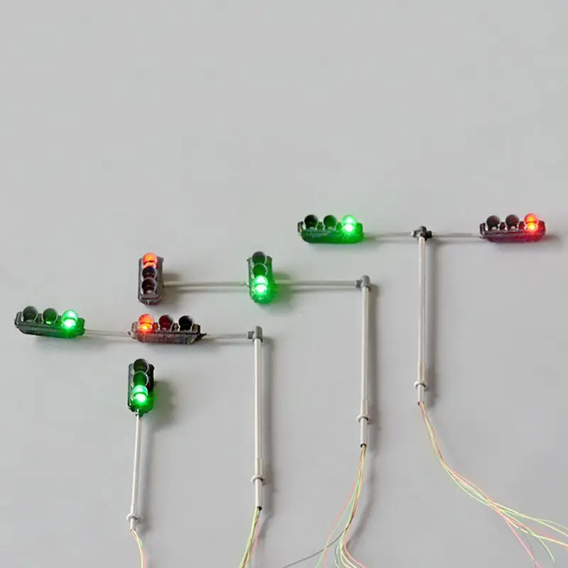 Kit construcción semáforo LED infantil – Juguete interactivo con luces
