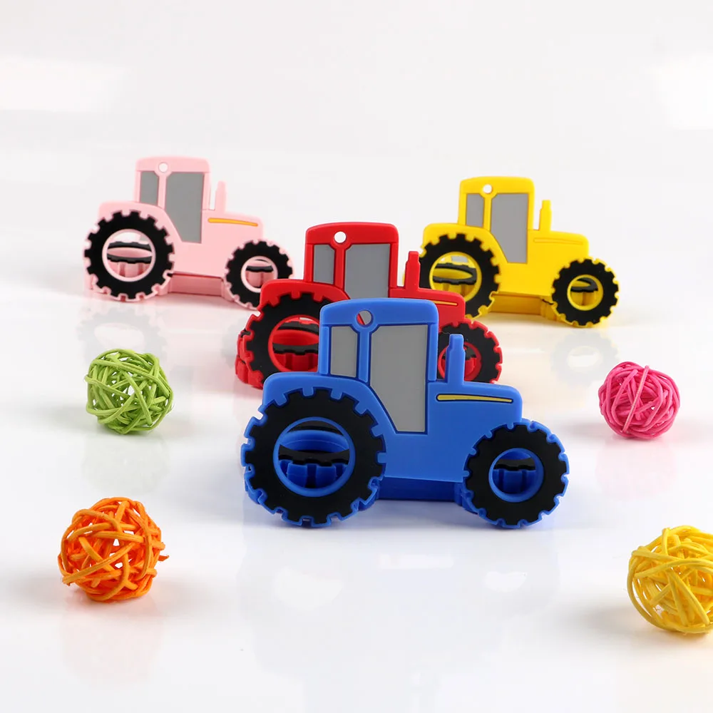Colgante de silicona con cuentas grandes para manualidades infantiles - imagen 4