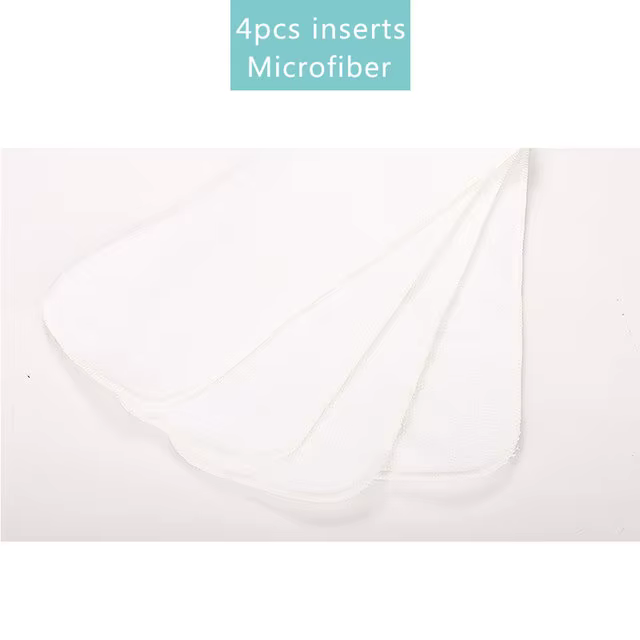 HappyFlute Insertos microfibra pañales tela – Alta absorción bebé - imagen 4