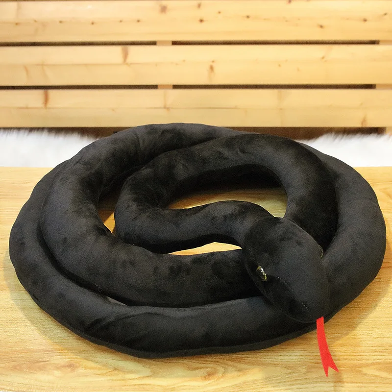 Regalo de Halloween en forma de serpiente de peluche