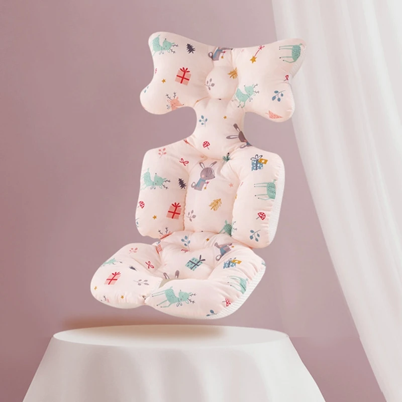 Cojín asiento cochecito bebé con soporte para cabeza y cuello - imagen 2