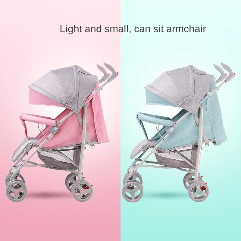 Cochecito ligero y plegable para bebé – LazyChild - imagen 4