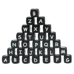 Cuentas de letras de silicona para niños – Kit DIY 12mm