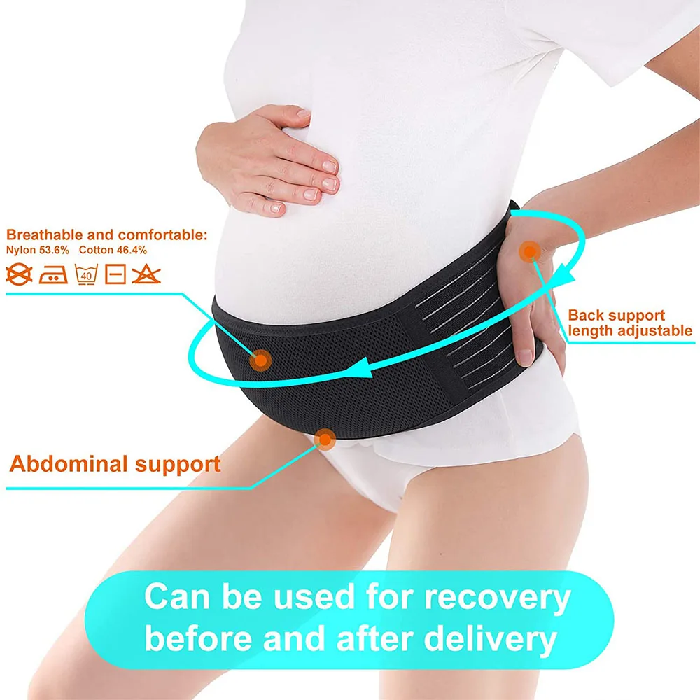 Banda de soporte para el vientre de maternidad ajustable - imagen 2