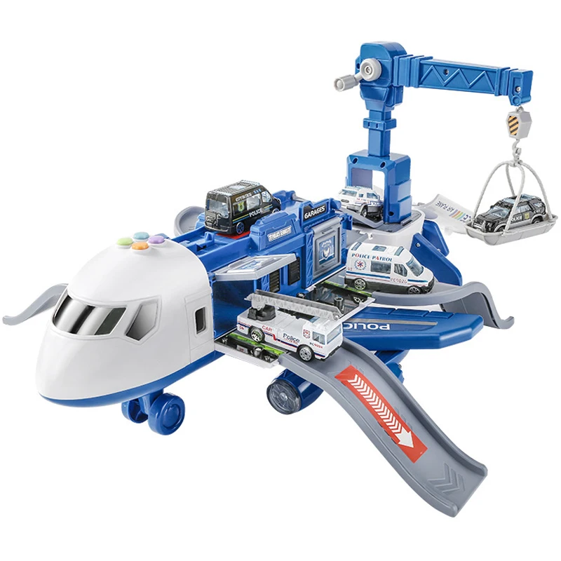 Avión de juguete con sonido y movimiento de inercia para niños - imagen 4