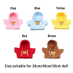 Sudadera con capucha de punto para muñecas 30-50 cm