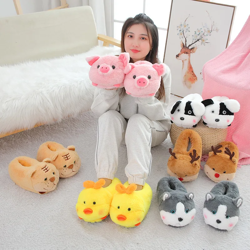 Zapatillas antideslizantes de interior con dibujos animados para niños - imagen 2