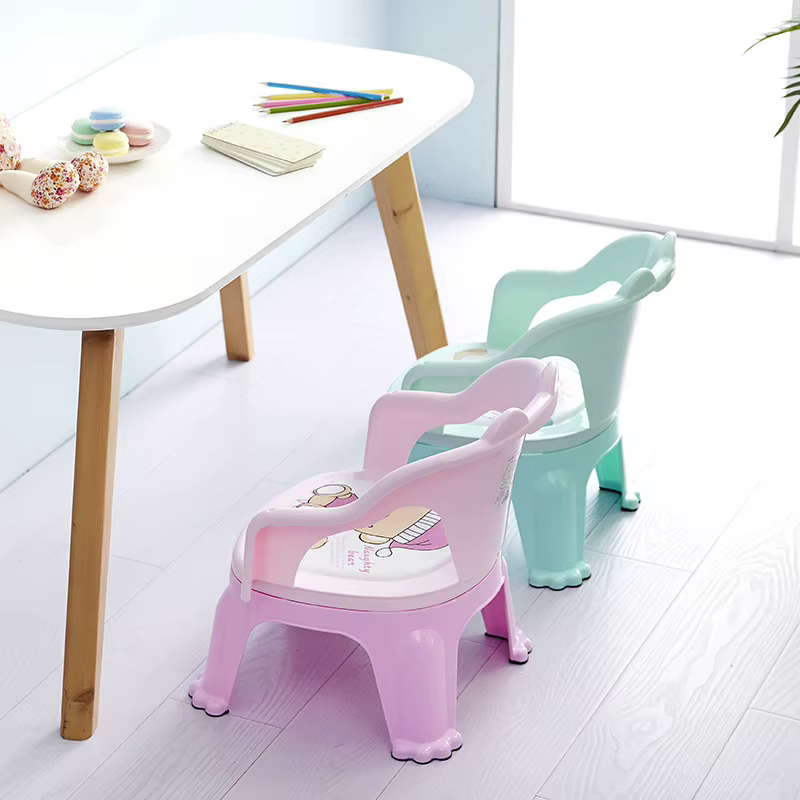 LazyChild Silla de Comedor Bebé con Oso y Corona Suave - imagen 5
