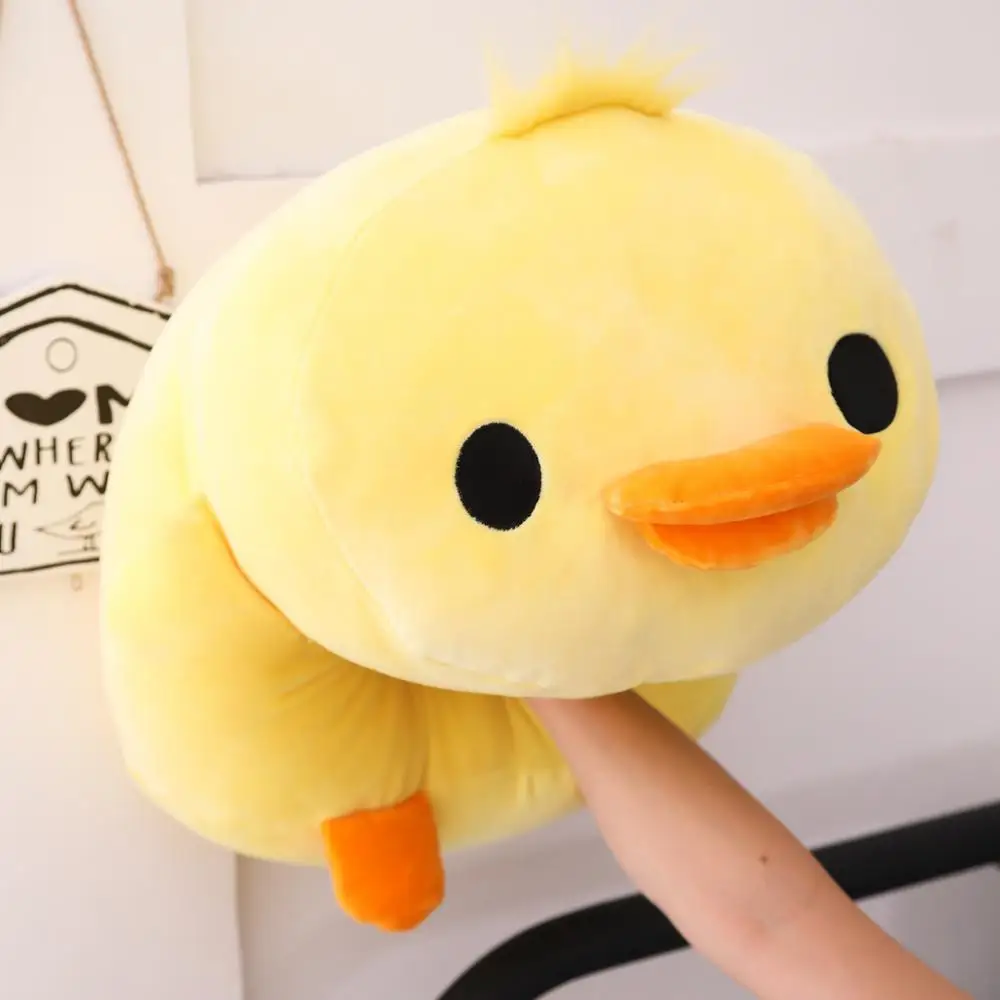 Almohada peluche pato de algodón relleno suave para bebé - imagen 5