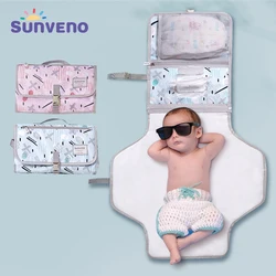 Sunveno Alfombrilla Cambiador Bebé Viaje Plegable Lavable Impermeable