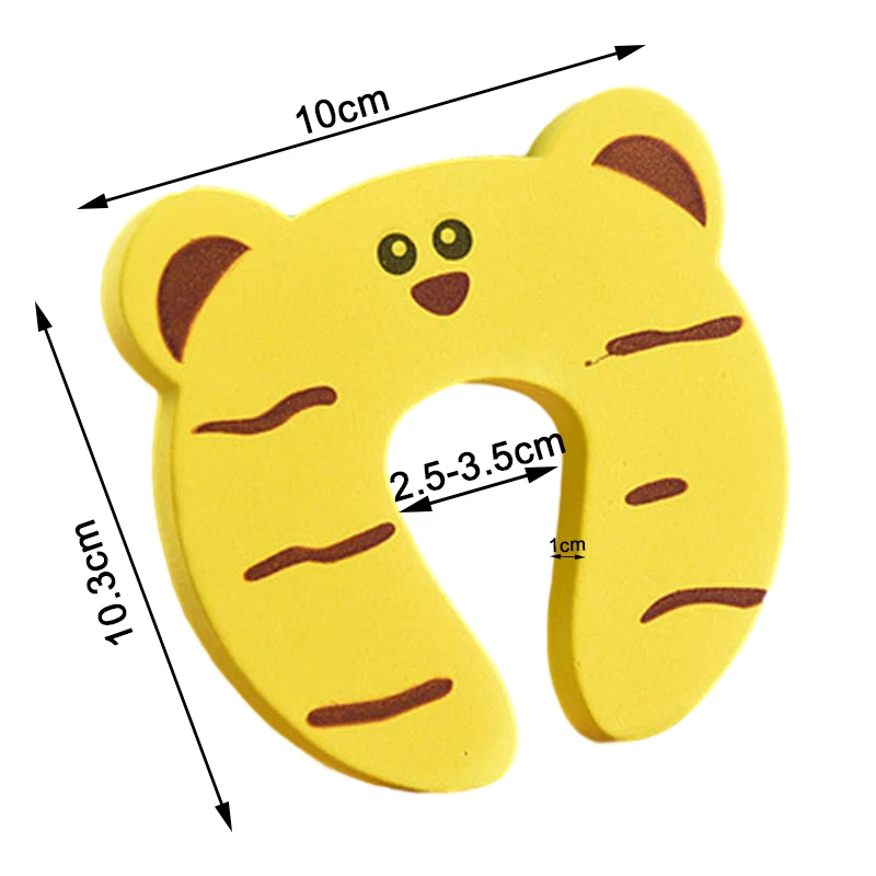 Protector de dedos bebé para puertas – Diseño animal seguro en muebles - imagen 5