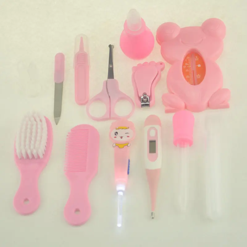 Kit de cuidado bebé con recortador uñas, termómetro y tijeras - imagen 2