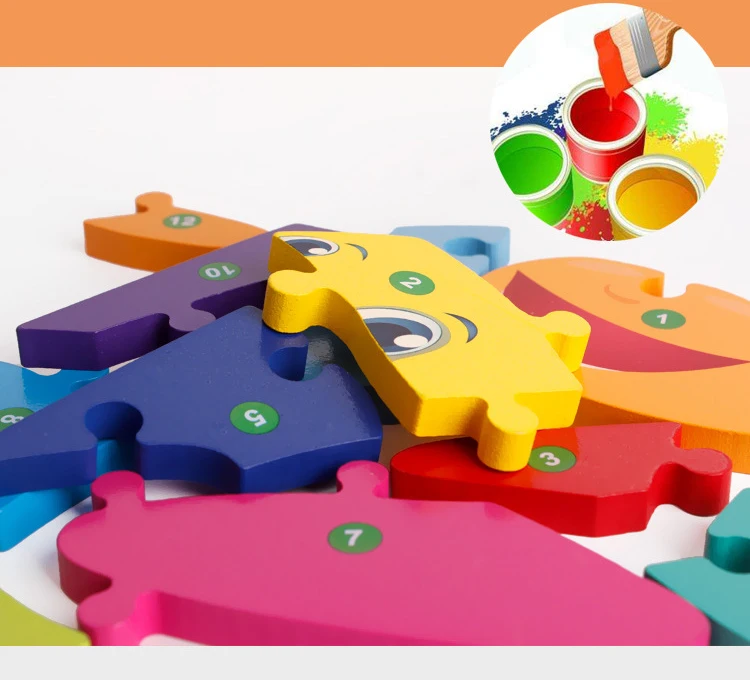 Piezas del puzzle ordenadas