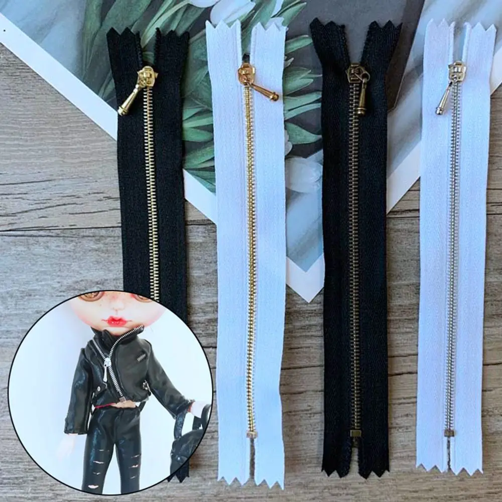 Minicremalleras de nailon para ropa de muñeca