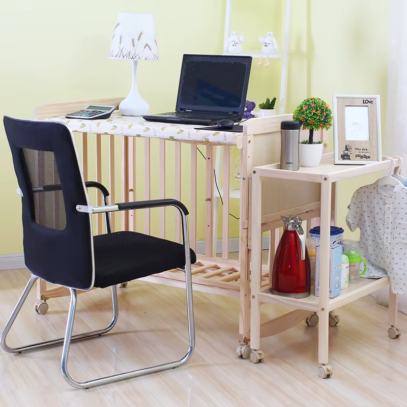 Cuna infantil con ruedas y altura ajustable – Kit cama 6 en 1 - imagen 5