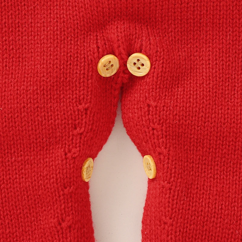 Pelele de punto invierno para bebé – Motivo Santa Claus - imagen 3