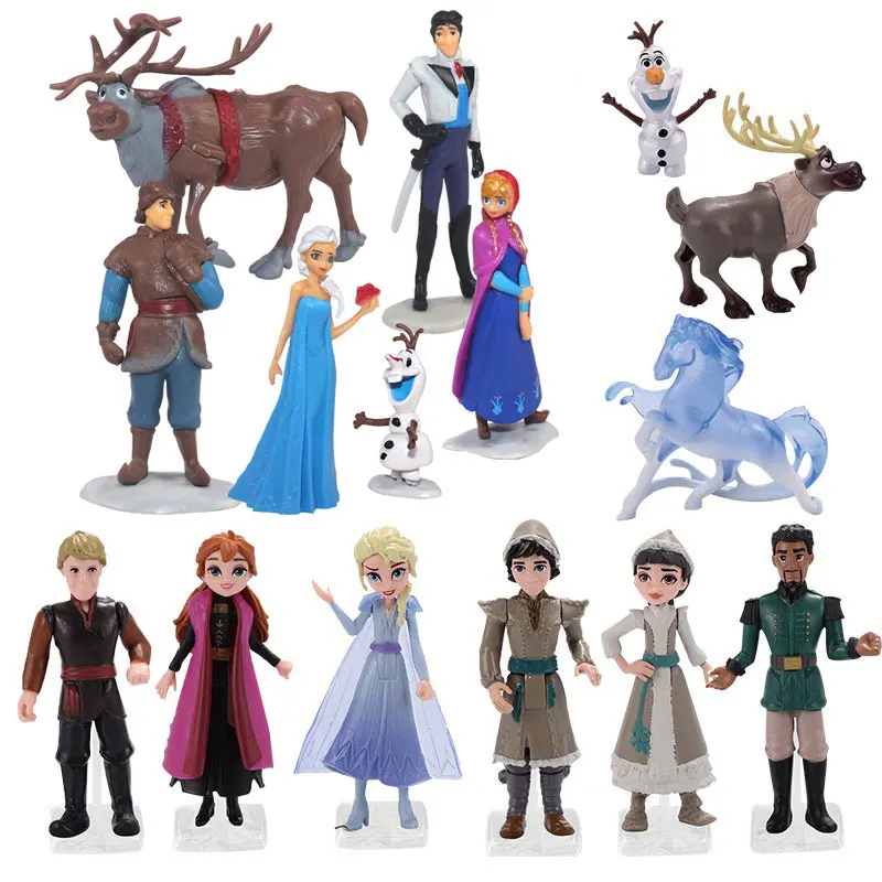 Conjunto de muñecas Frozen 2 Elsa Anna Olaf para niñas