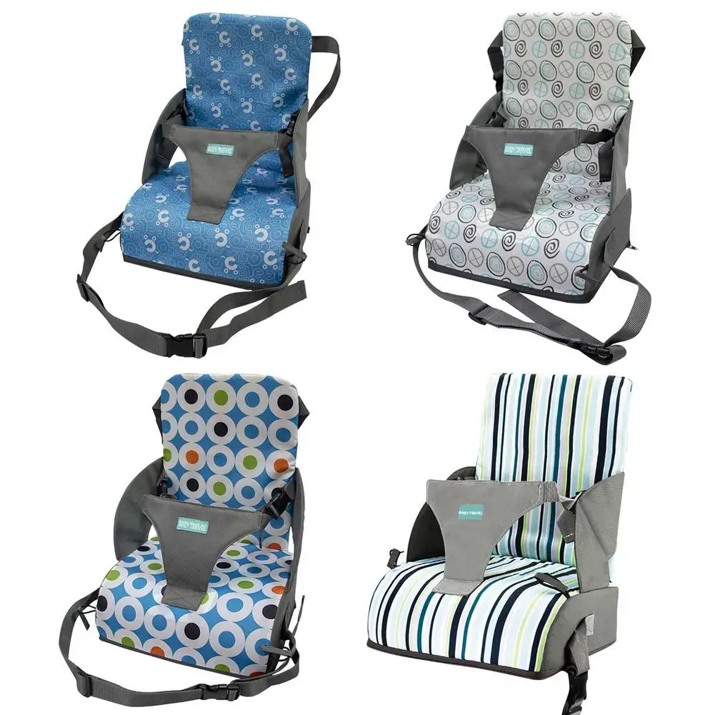 Silla alta portátil para bebé con tela Oxford impermeable y segura
