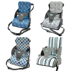 Silla alta portátil para bebé con tela Oxford impermeable y segura