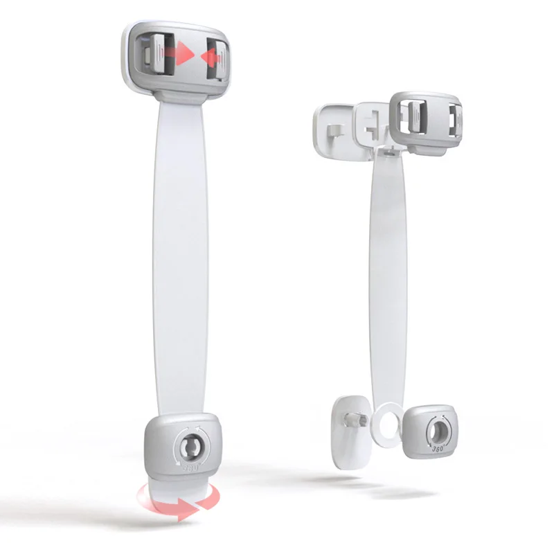 Cerradura seguridad bebé antipellizco para puertas, cajones y neveras - imagen 5