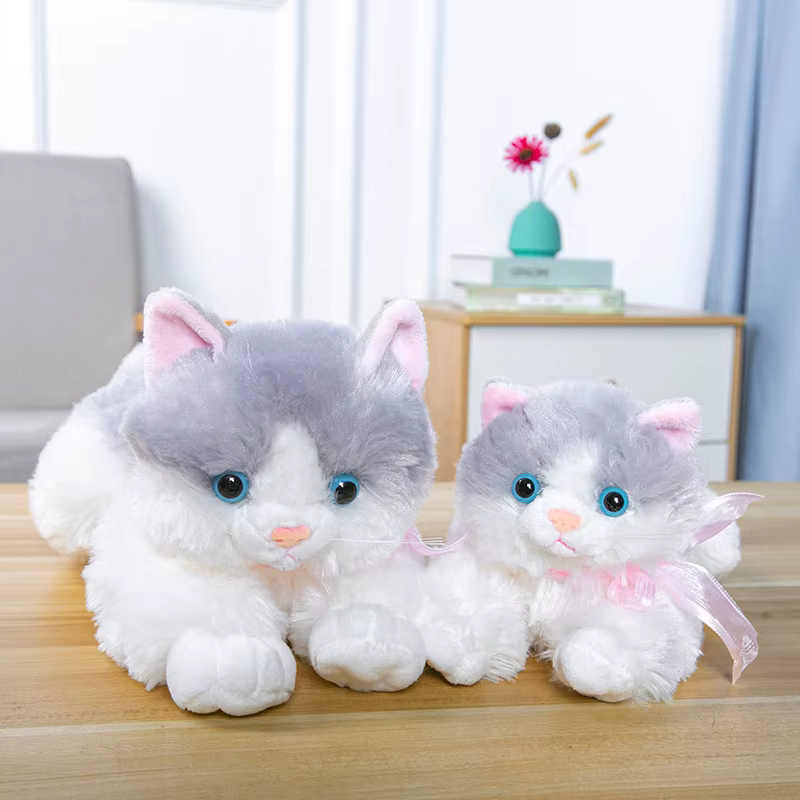 Peluche de gato realista con sonido para regalos infantiles - imagen 5