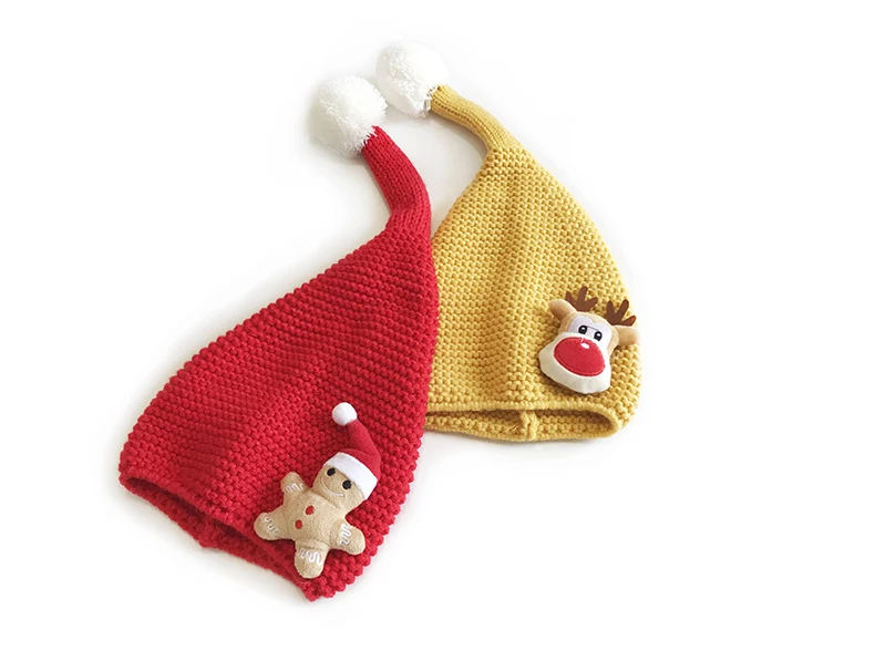 Variedad de diseños navideños tejidos para niños pequeños