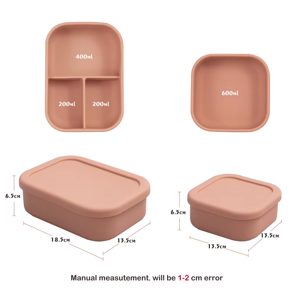 Bwol Bowl de silicona antihumedad para bebé – Vajilla infantil - imagen 3