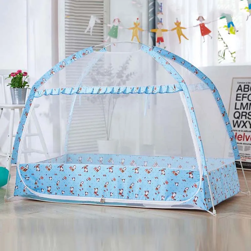 Mosquitera con dosel para cuna de bebé – Estilo oriental