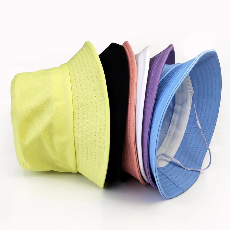 Sombrero de cubo algodón con protección solar para niños - imagen 2