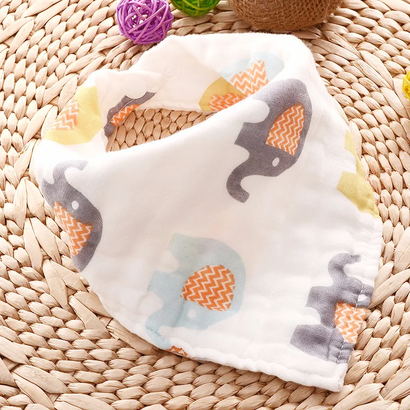 Conjunto de baberos con diseño animal para bebés