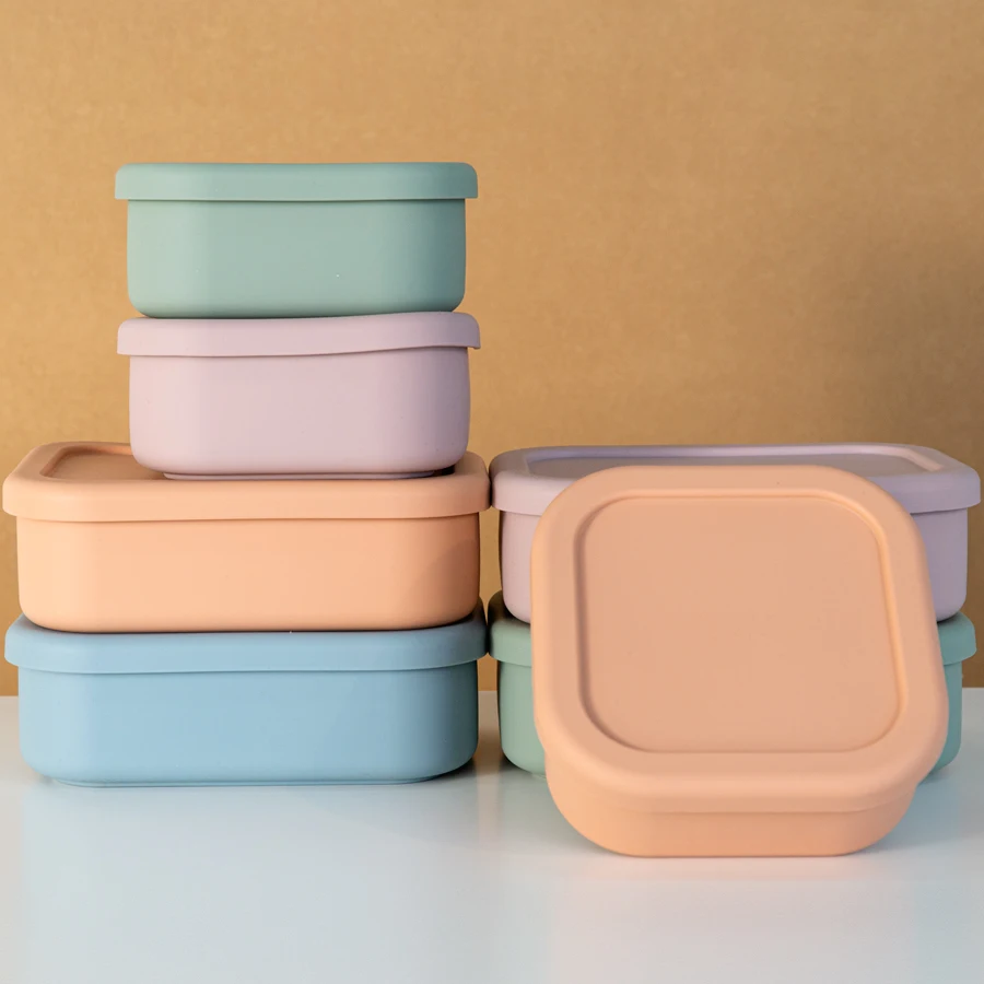 Bwol Bowl de silicona antihumedad para bebé – Vajilla infantil - imagen 2