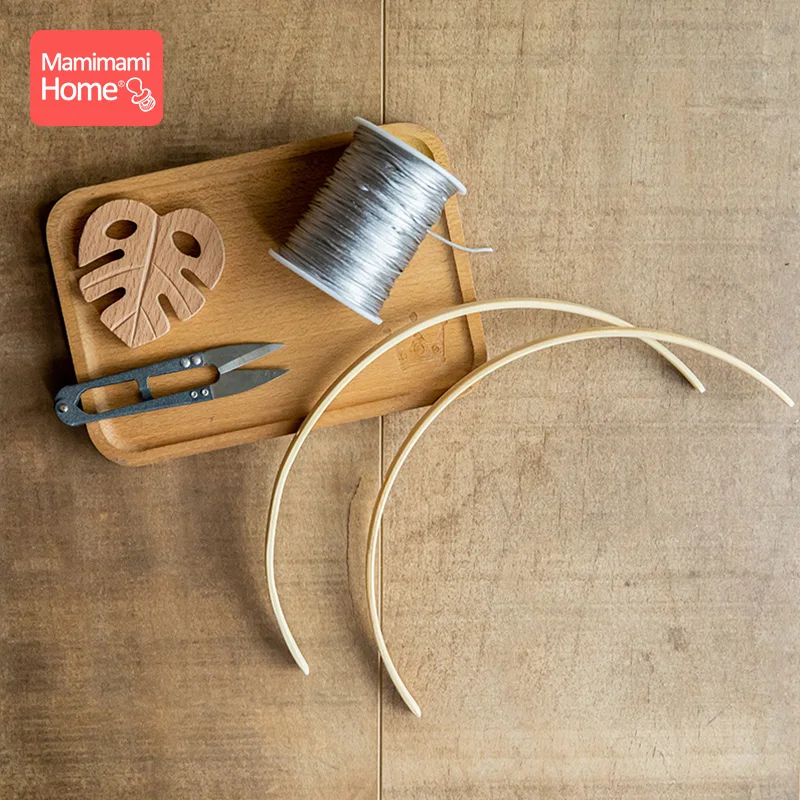 Colgador móvil de madera para cuna – Decoración habitación bebé - imagen 4