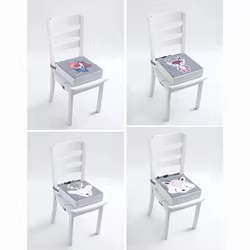 Almohadilla de refuerzo impermeable para silla bebé ajustable extraíble