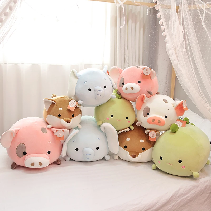Peluche cerdito suave redondo, regalo para niños - imagen 2