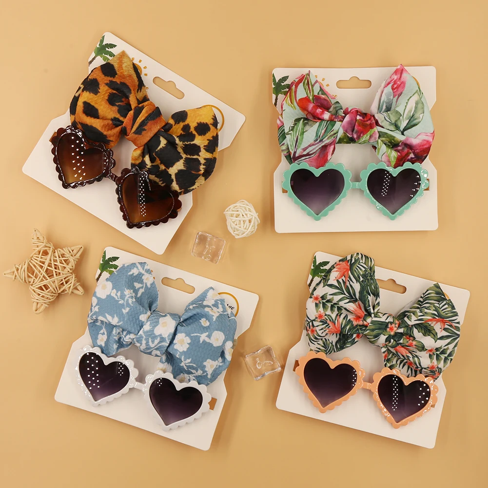 Diadema con estampado leopardo infantil