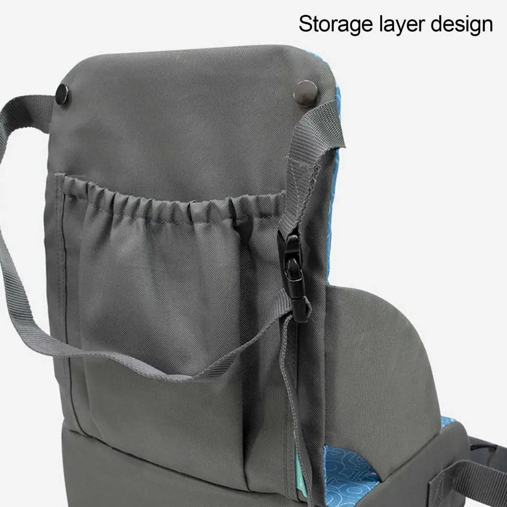 Silla alta portátil para bebé con tela Oxford impermeable y segura - imagen 2
