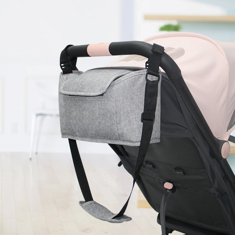 Organizador para cochecito con bolsillo térmico – Impermeable - imagen 5
