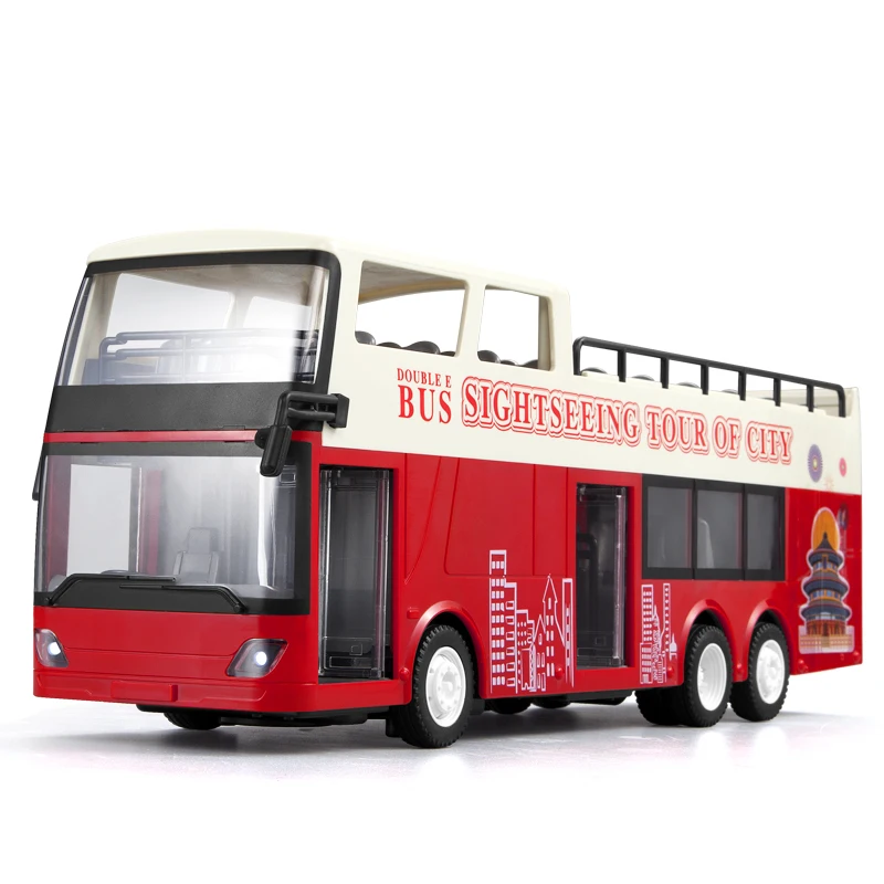 Double E E640 autobús RC de dos pisos turístico con luces y sonido