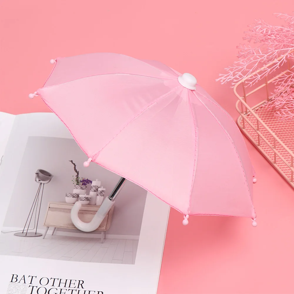Set muñeca bebé paraguas de juguete lluvia accesorios mini - imagen 2