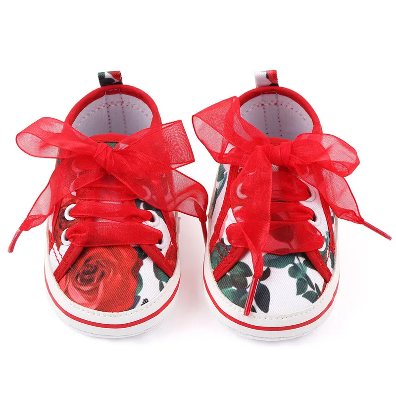 Zapatillas de algodón antideslizantes con flores