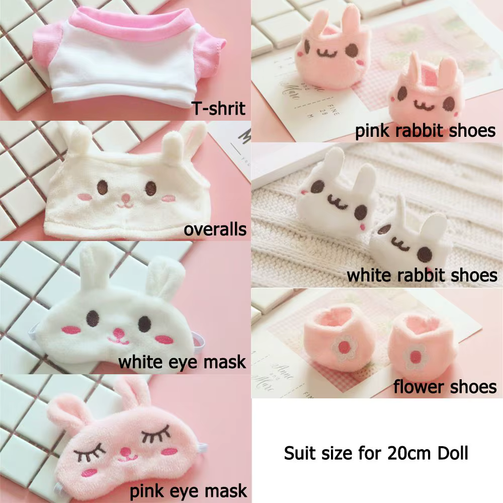 Detalle de los accesorios para muñeca de inspiración coreana